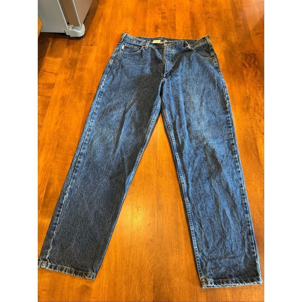 Carhartt B17 DST Jeans Mens 40x32 Relaxed Fit Tapered Leg Denim Workwear